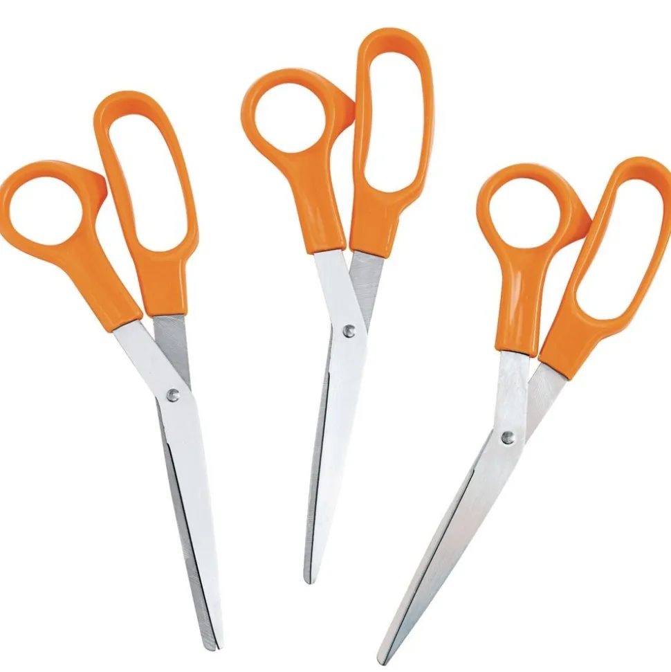 Colorations® Teacher's Bent Trimmer Scissors - Set of 3