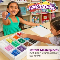 Colorations® Tempera Paint Sticks Value Pack - Set of 144