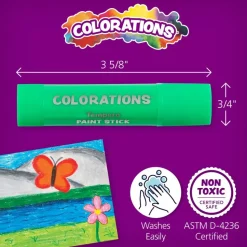 Colorations® Tempera Paint Sticks Value Pack - Set of 144