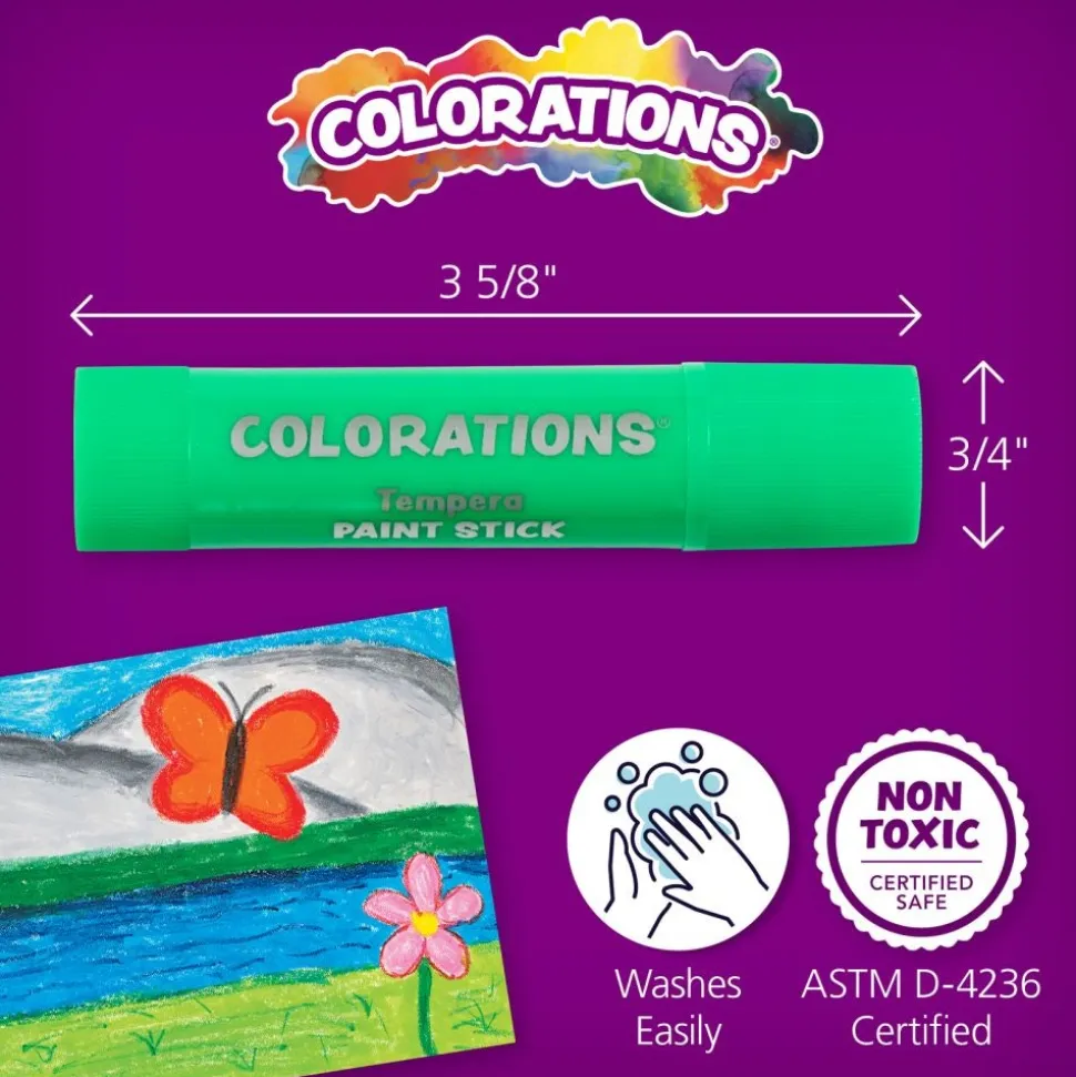 Colorations® Tempera Sticks - Set of 42