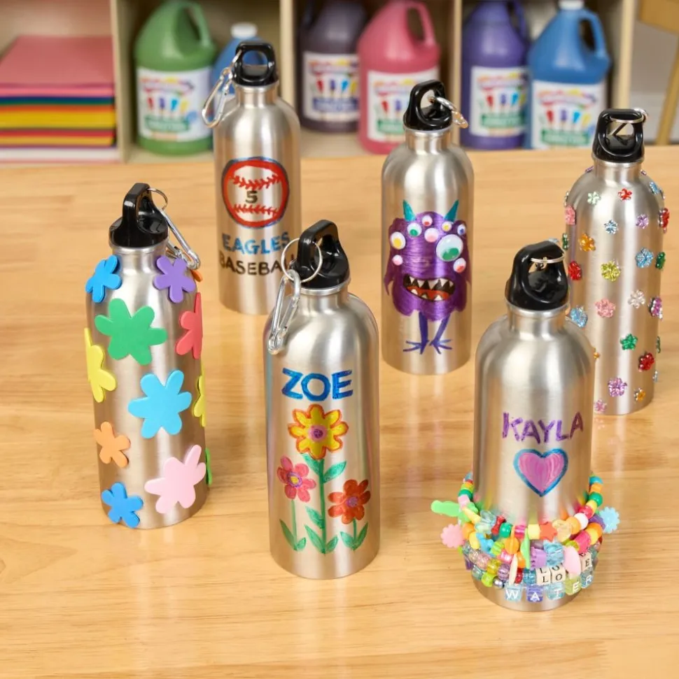 Colorations® 100th Day Water Bottle - Makes 6 Crafts