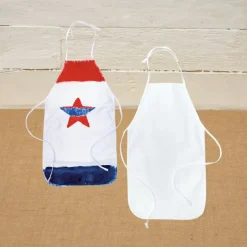 Colorations® 4th of July Americana Apron Craft Kit - Makes 12 Crafts