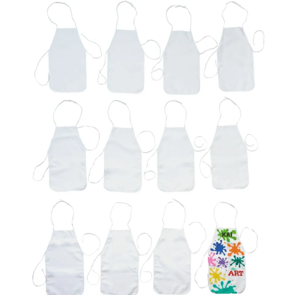 Colorations® 4th of July Americana Apron Craft Kit - Makes 12 Crafts