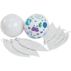 Colorations® 4th of July Starburst Beach Ball Craft Kit - Makes 12 Crafts