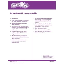 Colorations® Tie Dye Kit