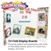 Colorations® Tri-Fold Display Boards - Set of 30