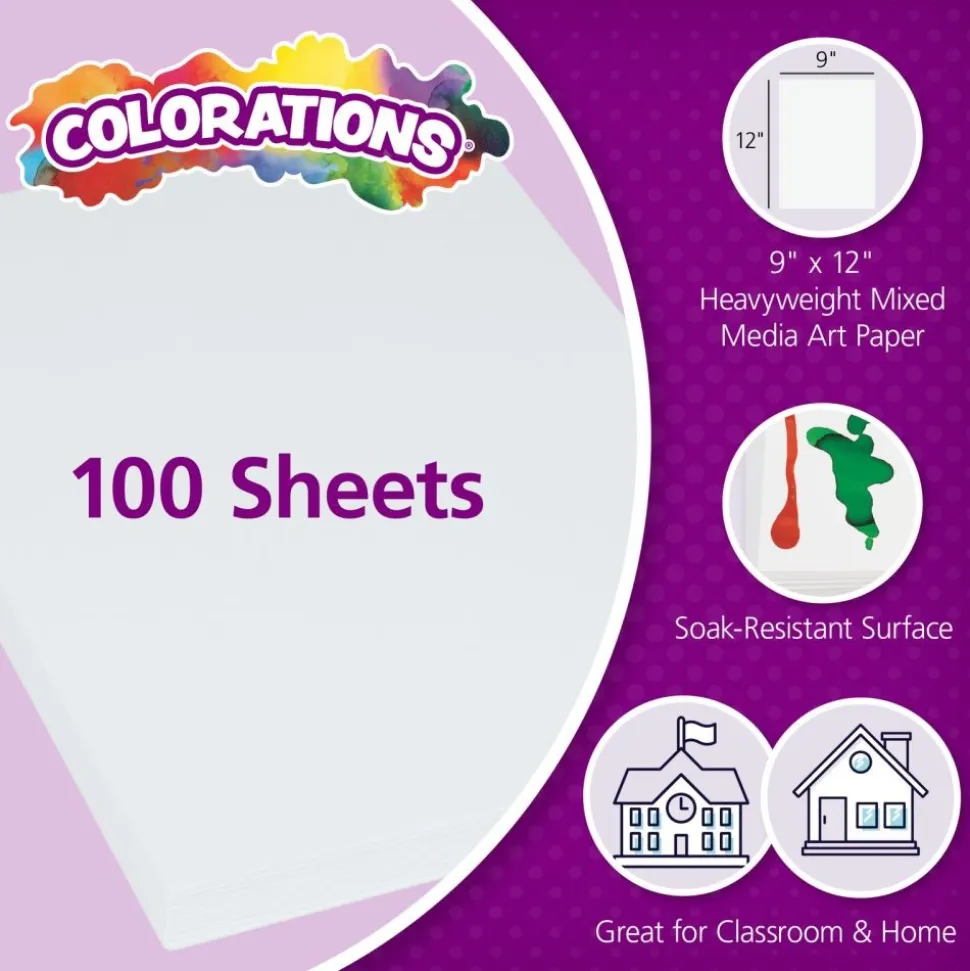 Colorations® Ultimate Art Paper - 100 Sheets