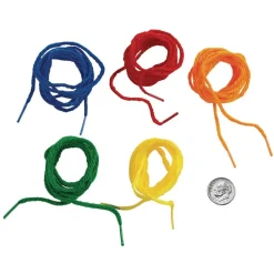 Colorations® Ultra-Thin, Easy-Thread, Tipped Lacing Yarn - 100 Pieces