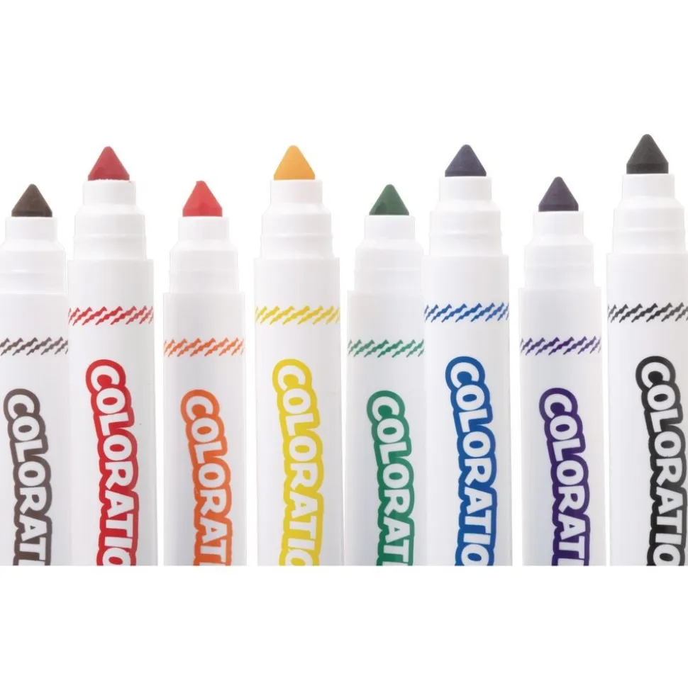 Colorations® Washable Chubby Markers Classroom Value Pack - Set of 200