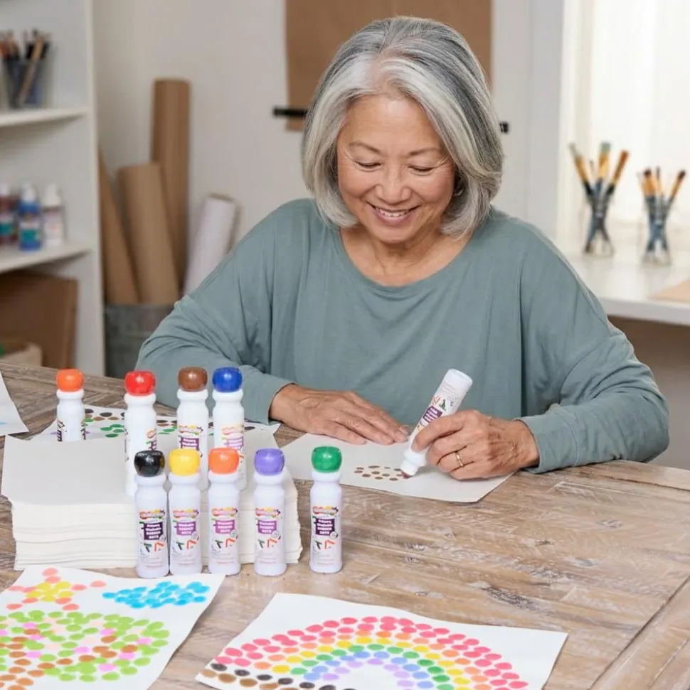 Colorations® Washable Dabber Marker Classroom Value Pack - Set of 32