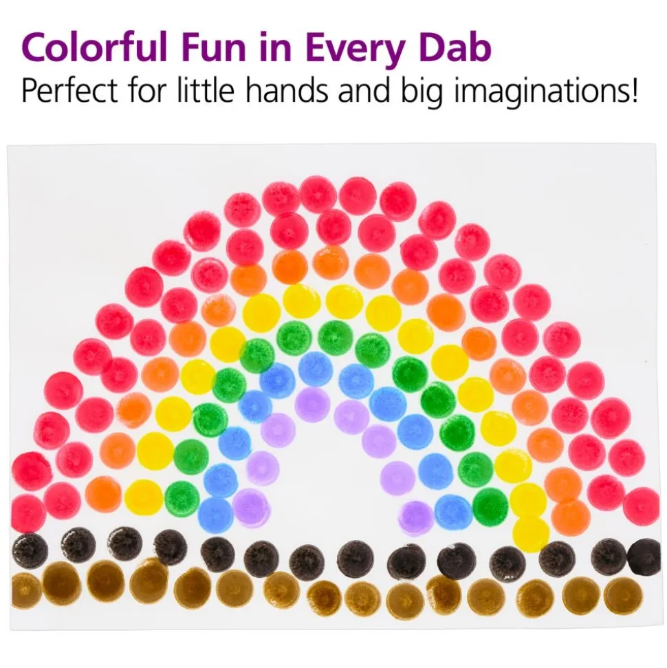 Colorations® Washable Dabber Marker Classroom Value Pack - Set of 32