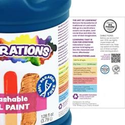 Colorations® Washable Gel Paint Gallon, Brown