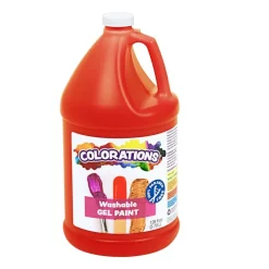 Colorations® Washable Gel Paint Gallon, Red