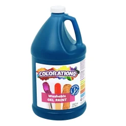 Colorations® Washable Gel Paint Gallon, Blue