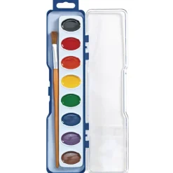 Colorations® Washable Watercolor Paint Classroom Value Pack - 28 Sets, BONUS 13 Refills