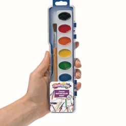 Colorations® Washable Watercolor Paint Classroom Value Pack - 28 Sets, BONUS 13 Refills