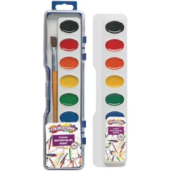 Colorations® Washable Watercolor Paint Classroom Value Pack - 28 Sets, BONUS 13 Refills