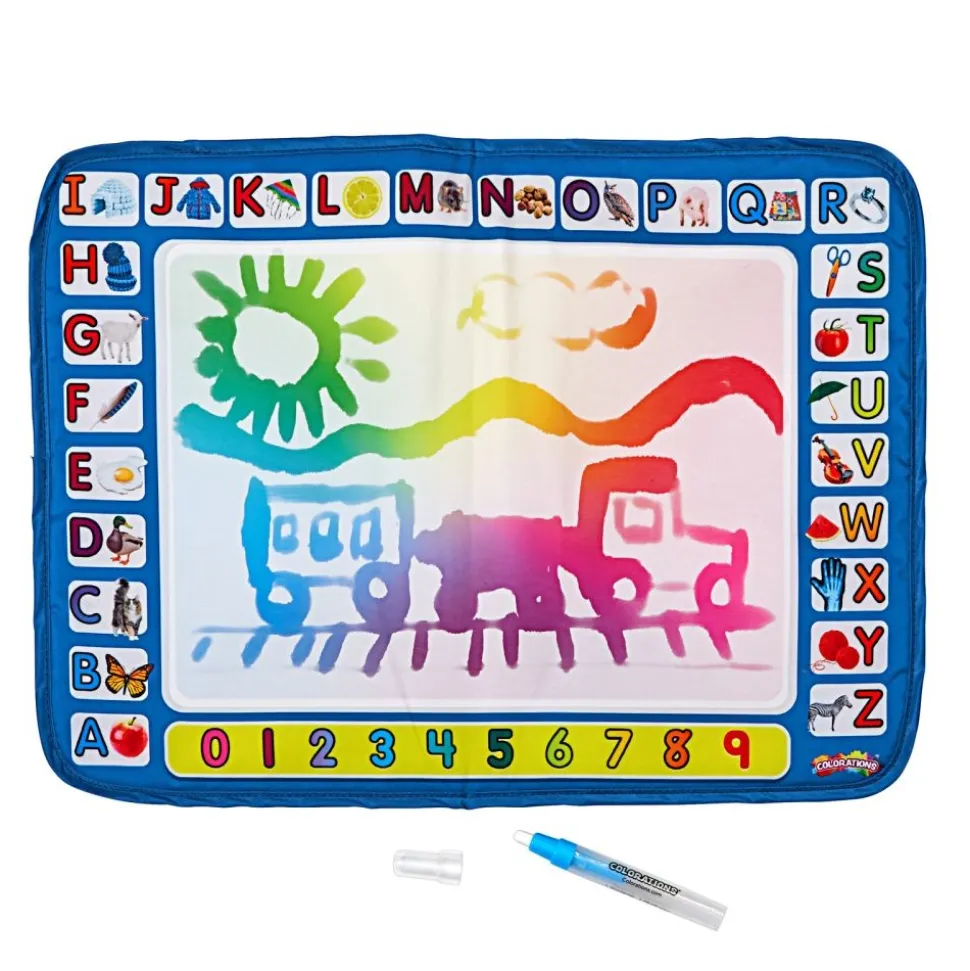 Colorations® Water Doodle Mat and pens, 12 Mats 24 pens