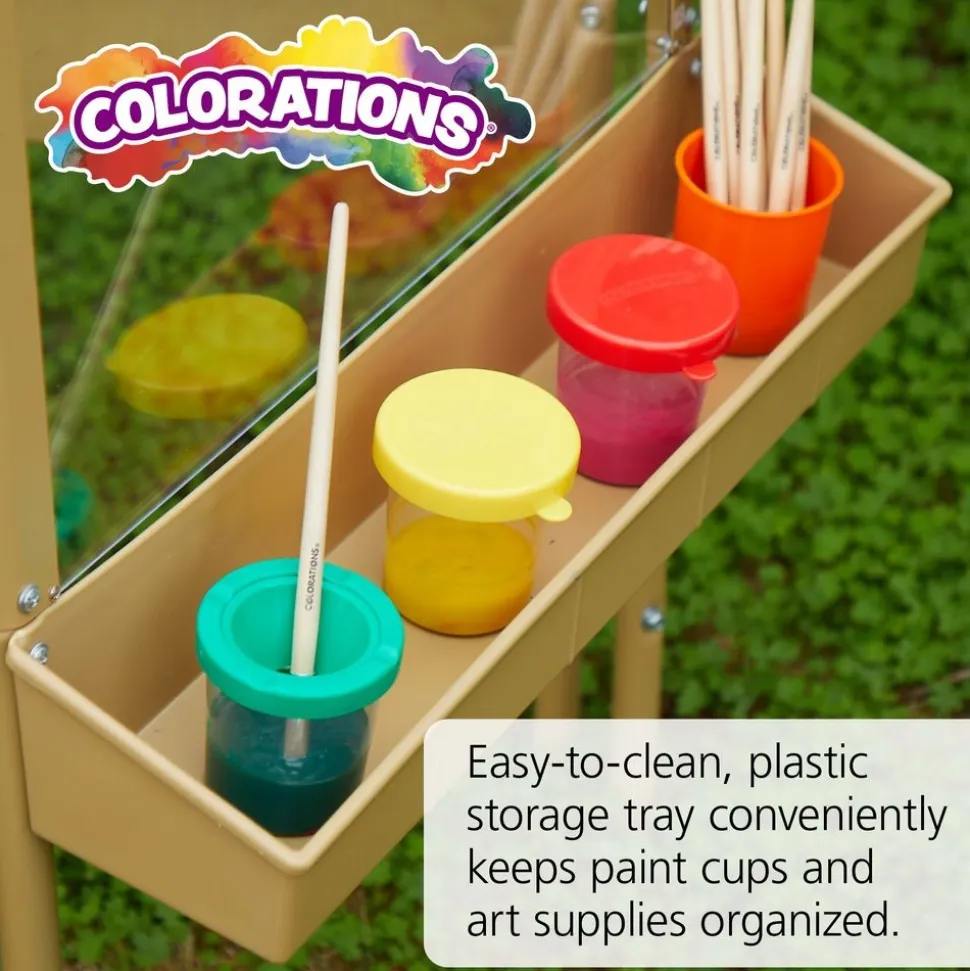 Colorations® 2-Way Indoor / Outdoor Acrylic Panel Easel