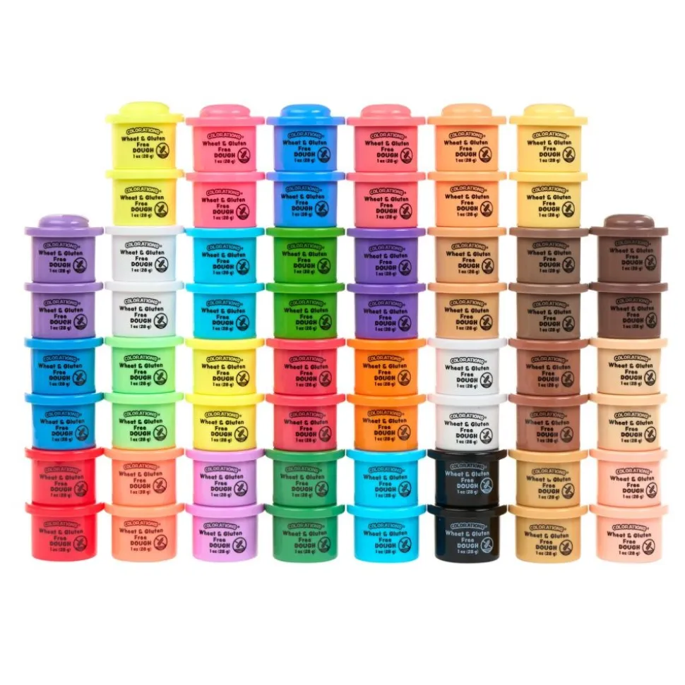 Colorations® Wheat & Gluten Free Dough Variety Pack - Set of 60, 1 oz. each