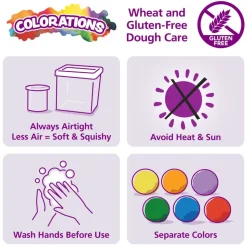 Colorations® Wheat & Gluten Free Dough & Tool Starter Set