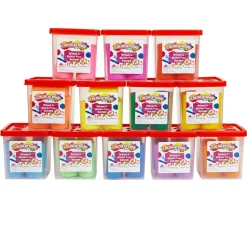 Colorations® Wheat & Gluten Free Primary and Neon Color Dough 1.5lbs ea