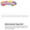 Colorations® White Butcher Paper Roll, 18" x 200', 40 lb. Paper Stock