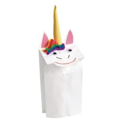 Colorations® White Paper Craft Bags - Set of 100