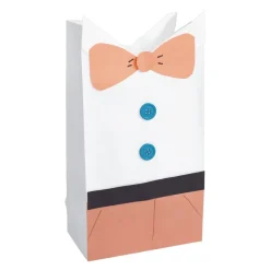 Colorations® White Paper Craft Bags - Set of 100