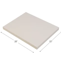 Colorations® White Poster Board, 22" x 28" - Pack of 100