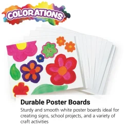 Colorations® White Poster Board, 22