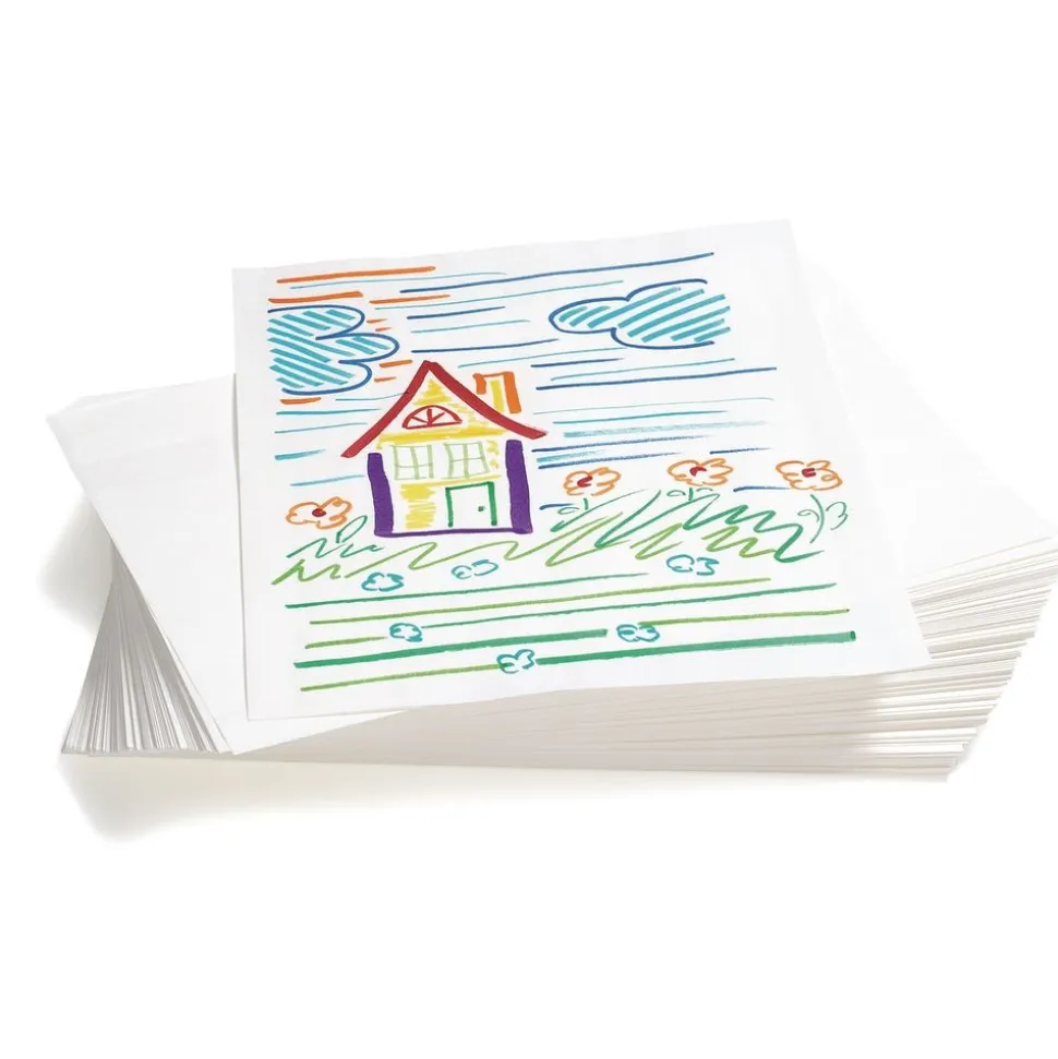 Colorations® White Sulphite Paper - 9" x 12", 50 lb.