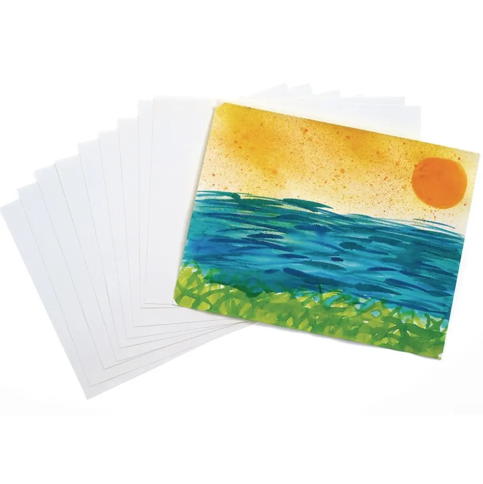 Colorations® White Sulphite Paper - 9" x 12", 50 lb.