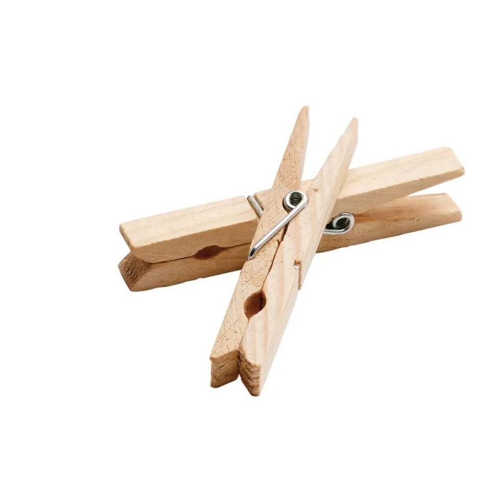 Colorations® Wood Clothespins - Set of 48