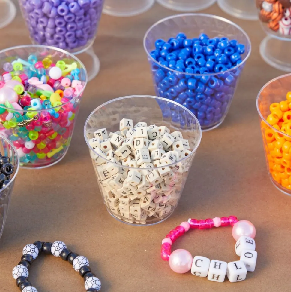 Colorations® Wooden ABC Beads - 600 Pieces