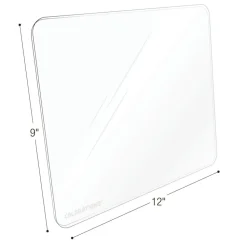 Colorations® Wooden Lapboard Stand with Acrylic Boards - Set of 6