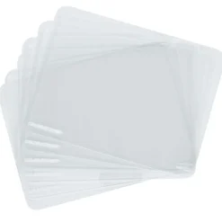 Colorations® Wooden Lapboard Stand with Acrylic Boards - Set of 6