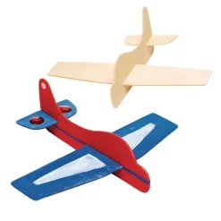 Colorations® Wooden Model Airplanes - Set of 12
