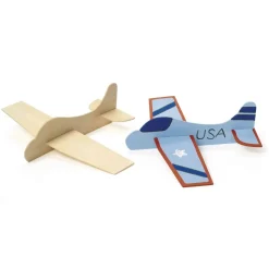 Colorations® Wooden Model Airplanes - Set of 12