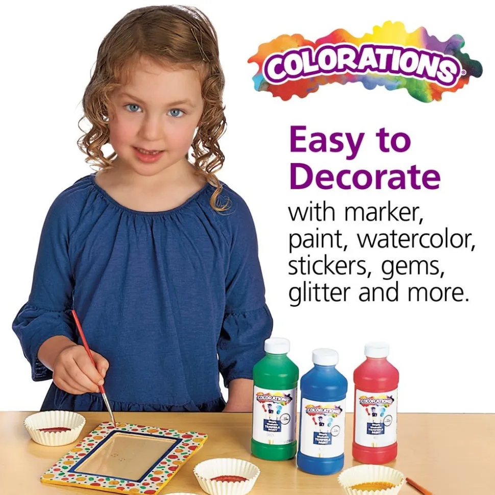 Colorations® Wooden Standing Frames - Set of 12