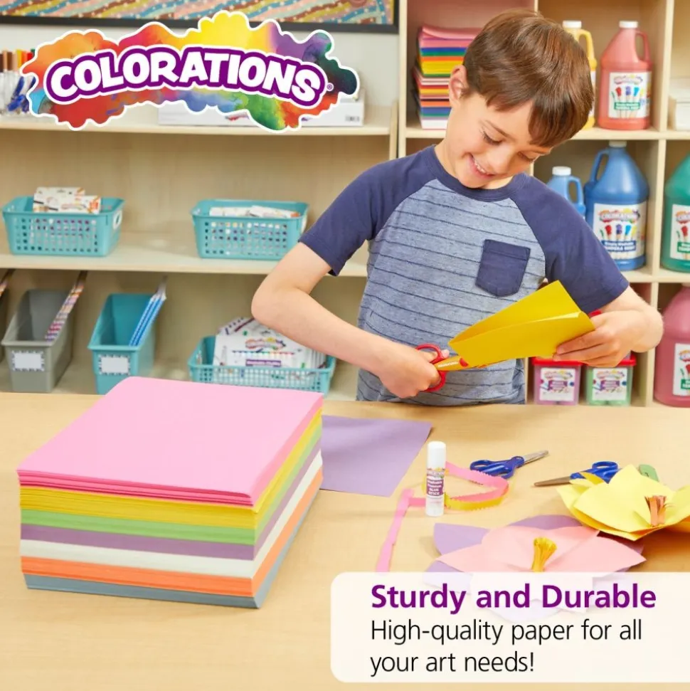 Colorations® 9" x 12" Bright Construction Paper Smart Pack - 600 Sheets