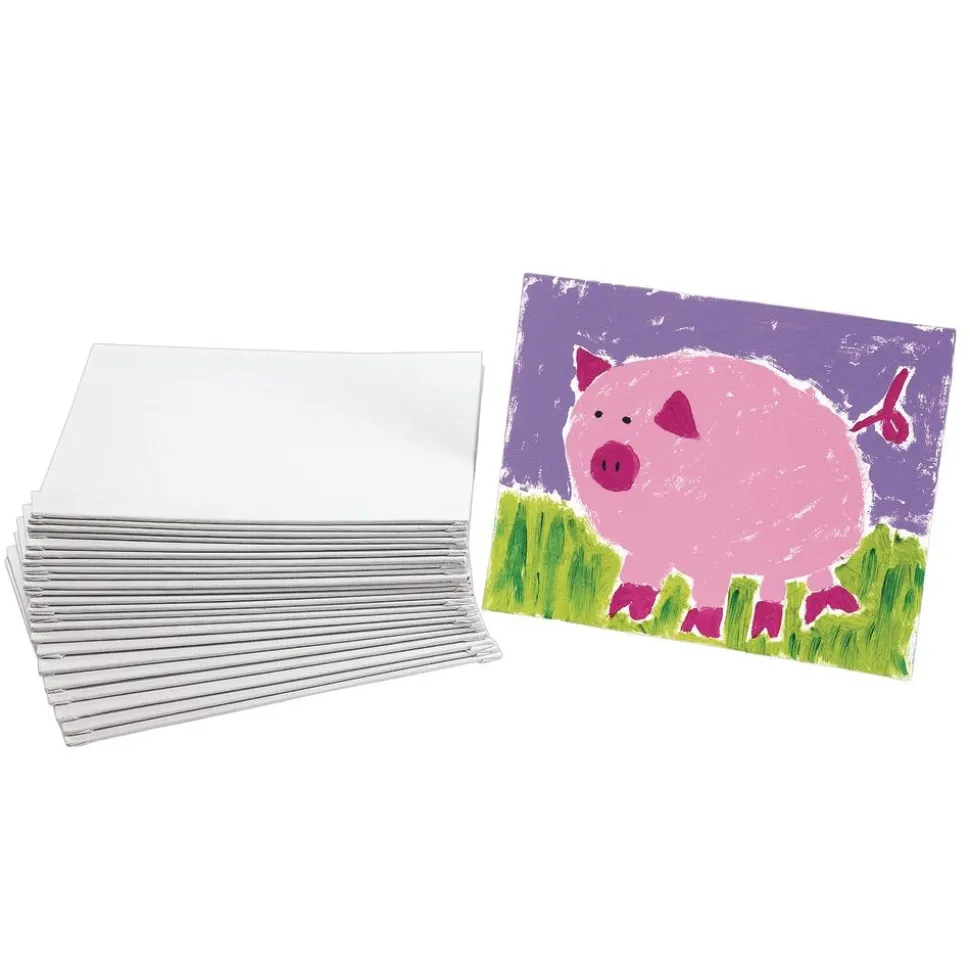 Colorations® 8" x 10" Canvas Panel Classroom Value Pack - 30