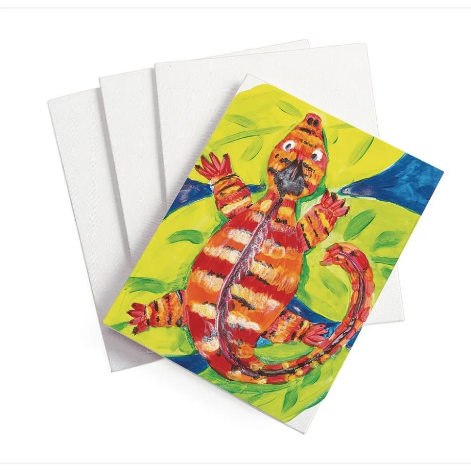 Colorations® 6" x 8" Canvas Panels - Set of 12