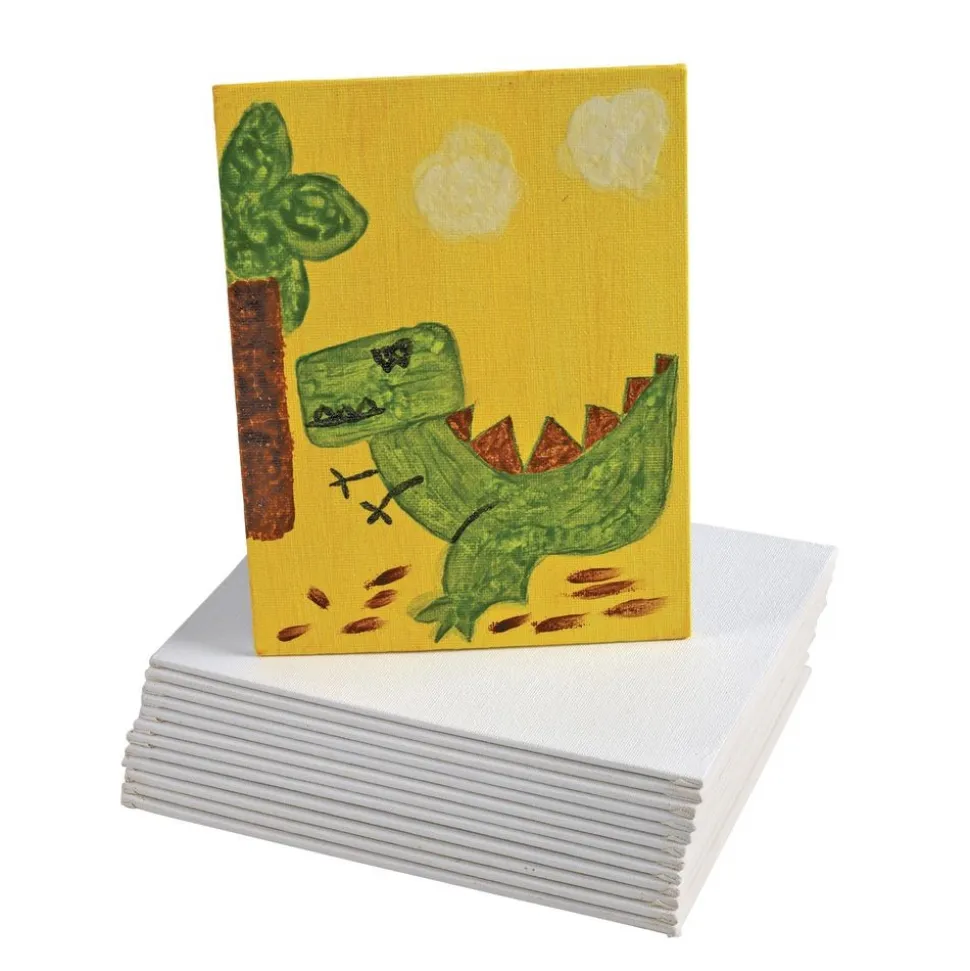 Colorations® 6" x 8" Canvas Panels - Set of 12