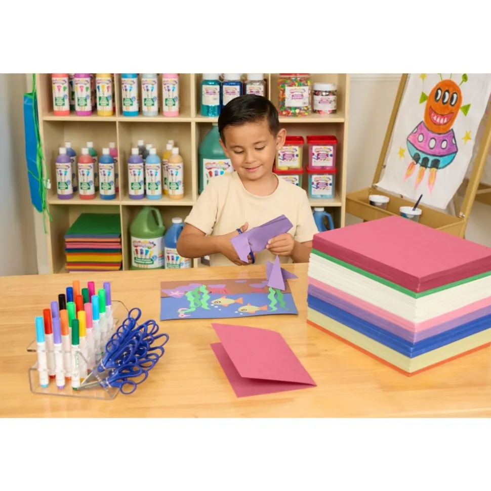 Colorations® 9" x 12" Construction Paper Classroom Pack - 2200 Sheets Value Pack