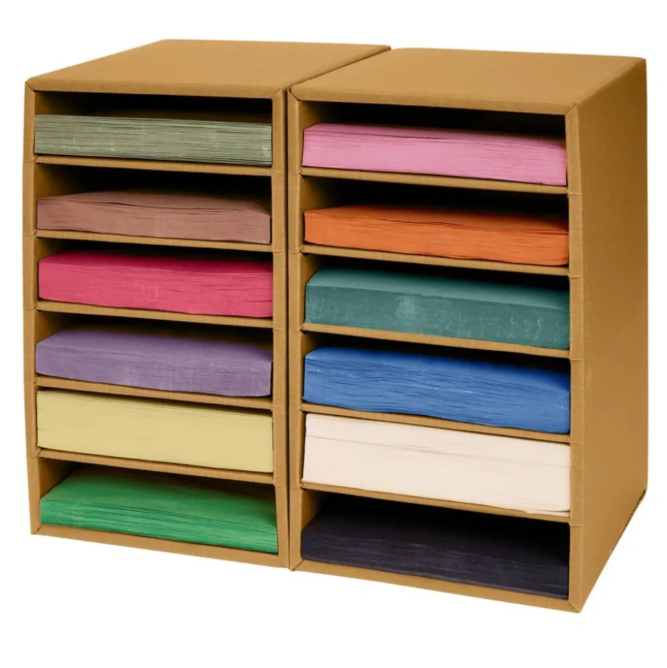 Colorations® 9" x 12" Lightweight Construction Paper with Organizer - 2200 Sheets