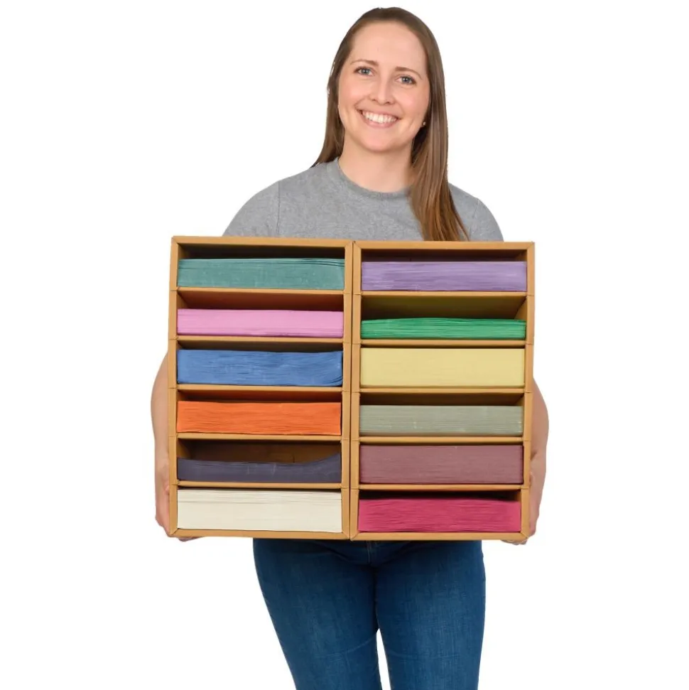 Colorations® 9" x 12" Lightweight Construction Paper with Organizer - 2200 Sheets