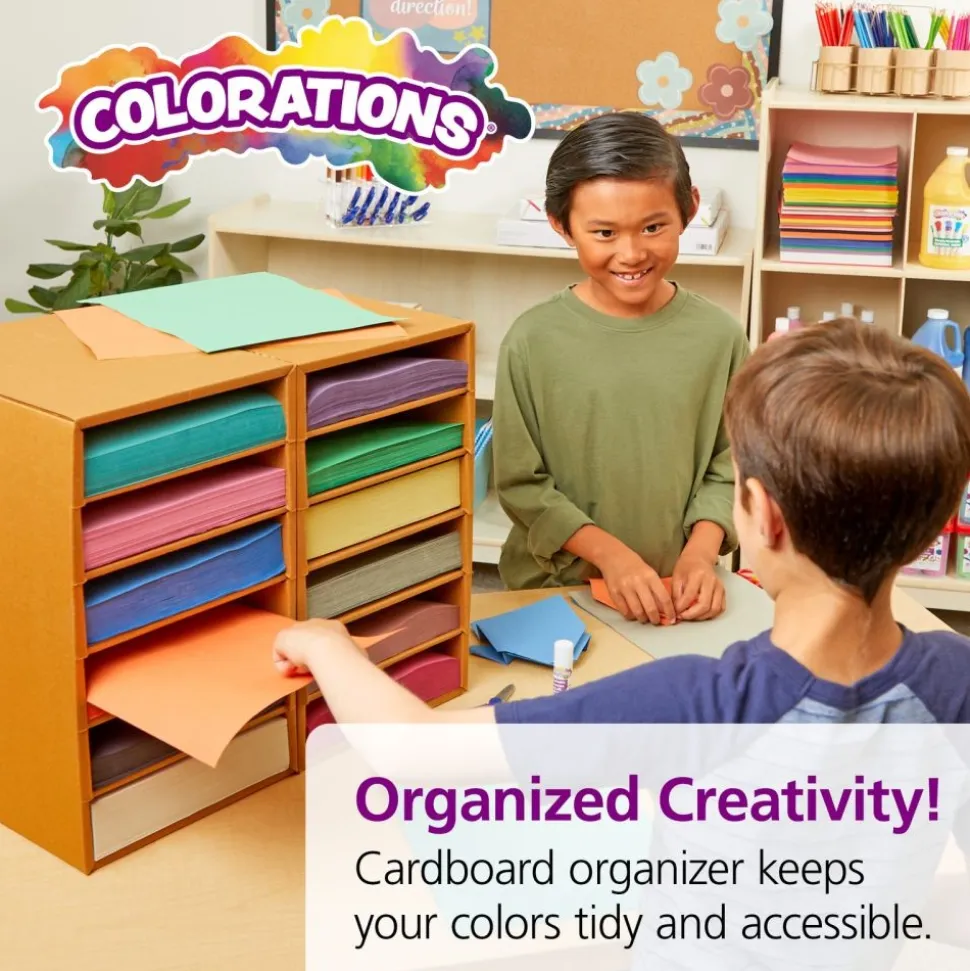 Colorations® 9" x 12" Lightweight Construction Paper with Organizer - 2200 Sheets