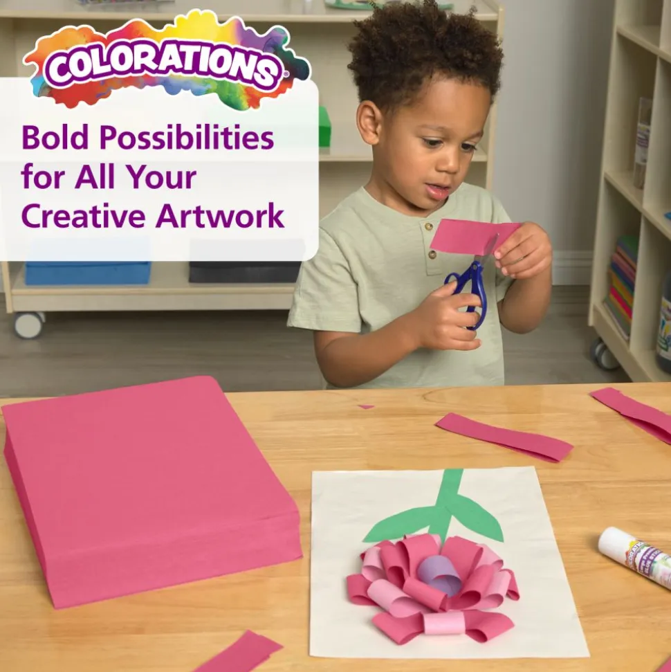 Colorations® 9" x 12" Lightweight Construction Paper, Red - 300 Sheets