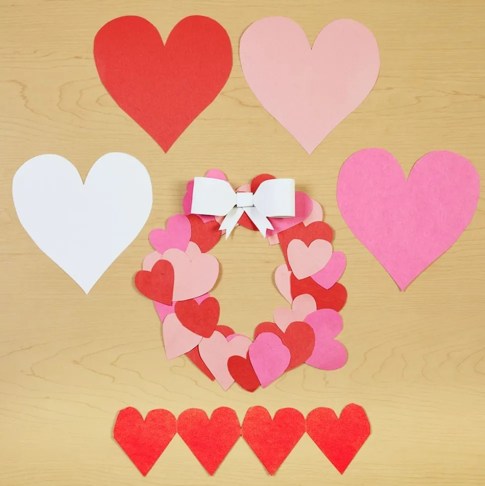 Colorations® 9" x 12" Valentine's Construction Paper Kit